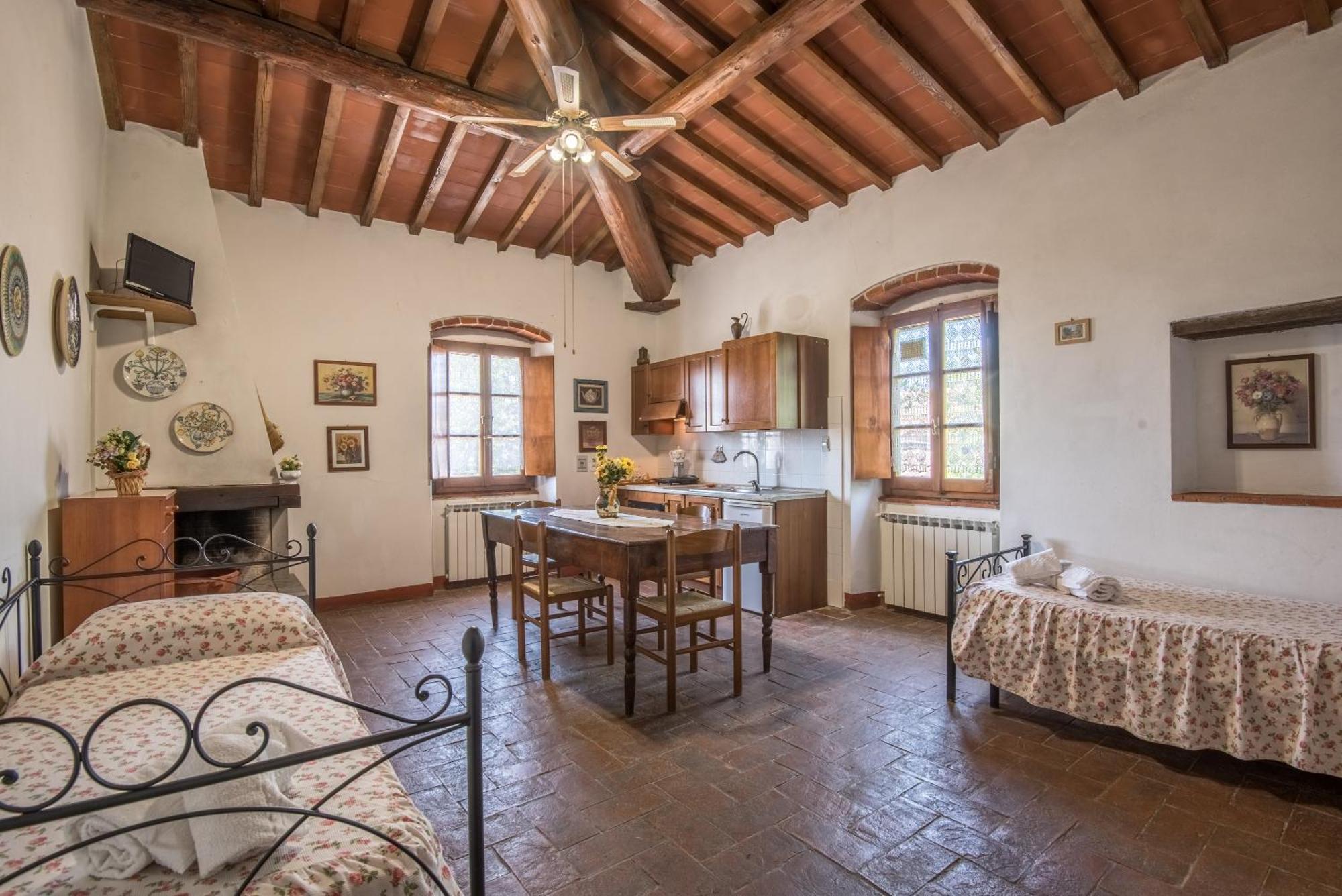 Poggio Primo - Bilocale Brando Villa Castiglion Fibocchi Dış mekan fotoğraf